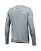 Under Armour Boys' Novelty Big Logo Long Sleeve, Steel (035)/Red, Youth X-Large