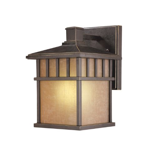 10-1/2-Inch Fluorescent Outdoor Wall Light