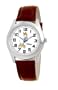 Disney Men's D141S004 Daisy Duck Brown Leather Strap Watch