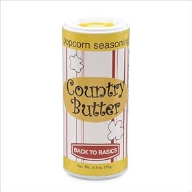 BACK2BASICS PREMIUM COUNTRY BUTTER POPCORN SEASONING by Back to Basics