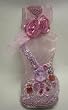 Lehenga Choli Lavender Dress Perfume Bottle Holder 5"