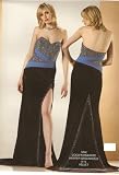 Review   / Brown Velvet Pageant Gown