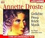 Annette Droste. 3 CDs. . Gedichte / Prosa / Briefe / Musik