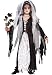 Morris Costumes Bride Of Darkness Ch Large Gothic Gown W/ Velvet Inset Bodice Ribbon