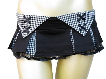 Living Dead Souls Womens MINI TARTAN TRIANGLE PLAID SKIRT WITH RIBBON- Assorted Colors Living Dead Souls Womens MINI TARTAN TRIANGLE PLAID SKIRT WITH RIBBON- Assorted Colors