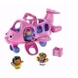 Fisher-Price Little People Spin 'N Fly Airplane - Pink