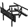 Cheetah Mounts 23"-55" Articulating LCD TV Wall Mount Bracket with Full Motion Swing Out Tilt & Swivel Dual Arms for Flat Screen Flat Panel LED Plasma Displays
