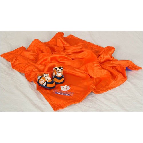 Clemson Tigers NCAA Baby Blanket Set
