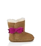 UGG Kids Baby Girl's Cassie Bow (Infant/Toddler) Chestnut Boot SM (US 2-3 Infant) M