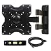VideoSecu Articulating Arm LED LCD TV Wall Mount for Mid Size VESA 200 100 Flat Panel Screen, Full Motion Mount Bracket with Post-installation Leveling System A35