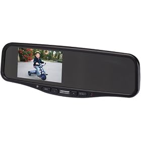 Audiovox Lcdm42 4.2-Inch Integrated LCD Replacement Rear View Mirror by Audiovox