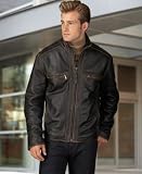  : Marc New York Crow Leather Motorcycle Jacket
