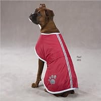Nor'easter Dog Blanket Coat Size-See Chart Below: Medium: 16 L, Color: Red