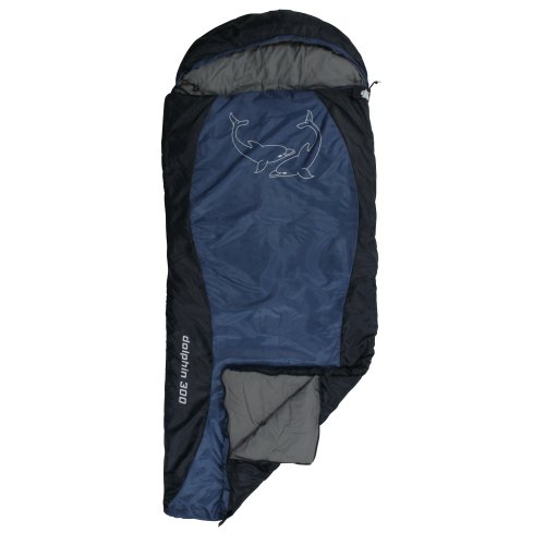 10T DOLPHIN 300 Sac de couchage enfant Bleu 180 x 75 cm