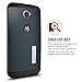 Spigen Slim Armor Nexus 6 Case with Air Cushion Technology and Hybrid Drop Protection for Google Nexus 6 2014 - Metal Slate