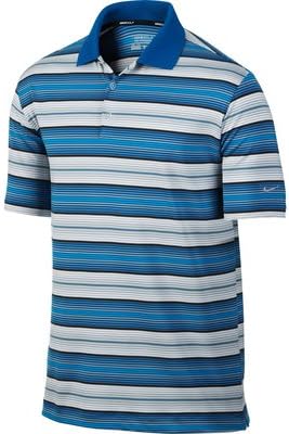 Men's Nike Dri-Fit Key Stretch UV Stripe Polo