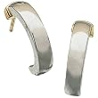 18Kt. Yellow Gold and Platinum. Two Tone Fashion Earrings