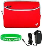 ASUS Eee PC 904HA 8.9-Inch Netbook Sleeve Case and Wall Charger