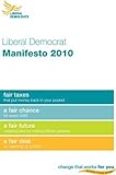 Liberal Democrat manifesto 2010