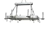 Review Maxim lighting  / Pot Rack with Lights