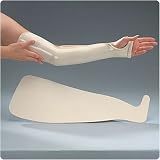 Long Arm Splint with Radial Bar Aquaplast ProDrape Charcoal