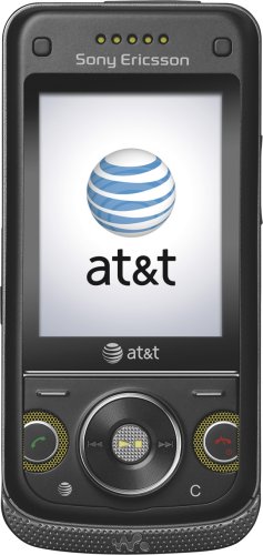 Sony Ericsson W760a Phone, Black (AT&T)