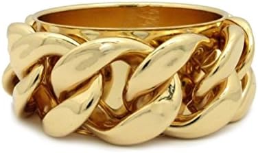 Letter Love Fashion Chunky Chain Linked Light Weight Bangle Bracelet 35Mm 18Mm Available