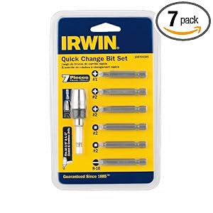 Click here to buy Irwin Industrial Tools 3057003DS Drive Guide Set, 7-Piece.