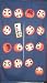 Japanese Noren 33.5 x 59 Daruma