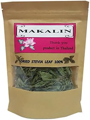 MAKALIN Whole Dried Stevia Leaves 100% (10g)