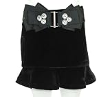 Guess Velvet Ruffle Skort