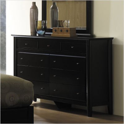 Modus Modus City II Nine Drawer Dresser in Coco