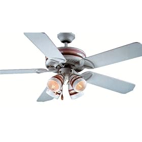 Aloha White/Multi 52" Riodosa 4 Light