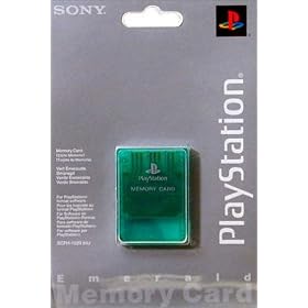 Carte M�moire verte pour Playstaion