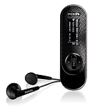 Philips 2 GB Flash MP3 Player with FM Tuner and Interchangeable Cover (Black)