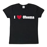 I Love Obama Ladies T-Shirt