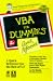 Book VBA for Dummies Quick Reference