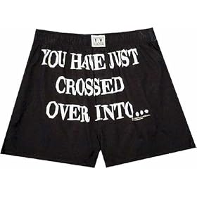 Twilight Zone - You have now crossed over into ... boxer shorts for men