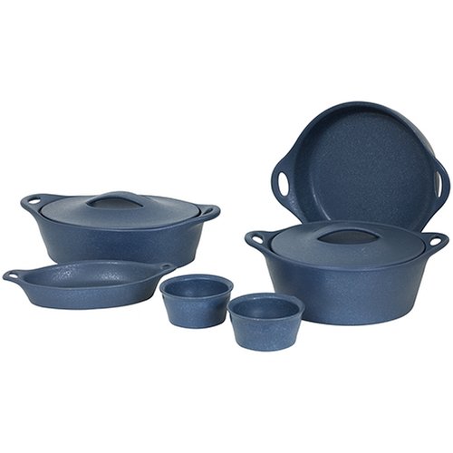 CorningWare Creations 8-Piece Bake Set Denim