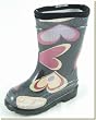 Kamik - Kid's Black Hearts Rain Boots