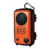Eco Extreme Rugged and Waterproof Case with Built-In Speaker for iPod, iPhone and MP3 Players (Orange model: gdi-aqcse100) by Grace Digital
