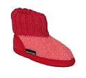 Haflinger Hausschuhe, Huettenschuhe Paul, Kardinal, WOLLE