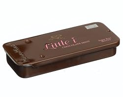 Little i Sugar Free Chocolate Peppermint, 0.28-Ounce Mirrored Tins (Pack of 24)