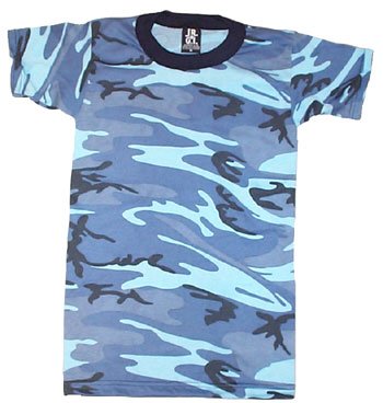 Kids Woodland Camouflage Short Sleeve T Shirt