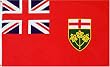 Canada "Ontario" Flag - 3 foot by 5 foot Polyester (NEW)