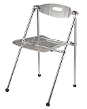 LumiSource Acrylic Telescoping Chair, Set of 2