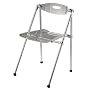 LumiSource Acrylic Telescoping Chair, Set of 2
