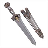 Jeweled Roman Sword Dagger Knife w/ Sheath