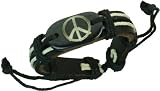 Leather Peace Bracelet with adjustable cord