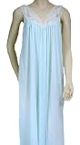 Shadowline Lady Love Long Sleeveless Gown With Floral Lace and Seed Pearls